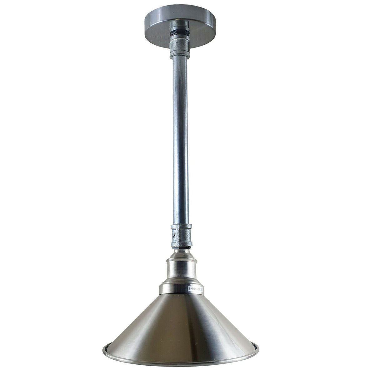 Retro hängend Vintage Industriell Modern Licht Metall Deckenrohr Pendelschirm ladsone.com-4
