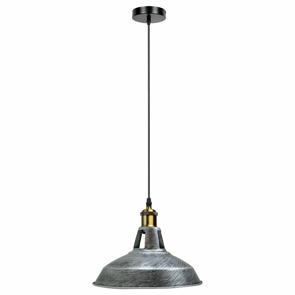 silber Pendelleuchte LampenschirmMetall