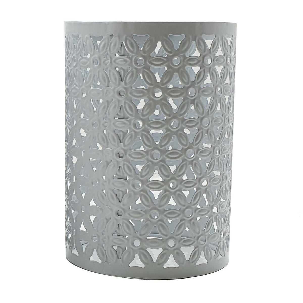 Metallene Vintage Lampe mit einzigartigem Muster | Stilvolle Beleuchtung