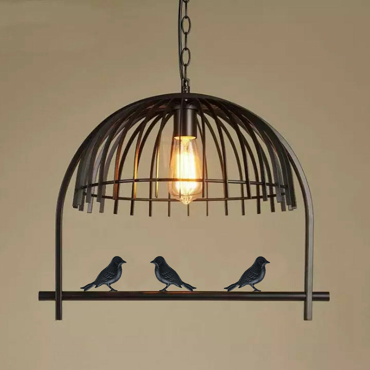 Moderne Decke Anhänger Kronleuchter Leuchten Lichter Anhänger Stil Vogelkäfig