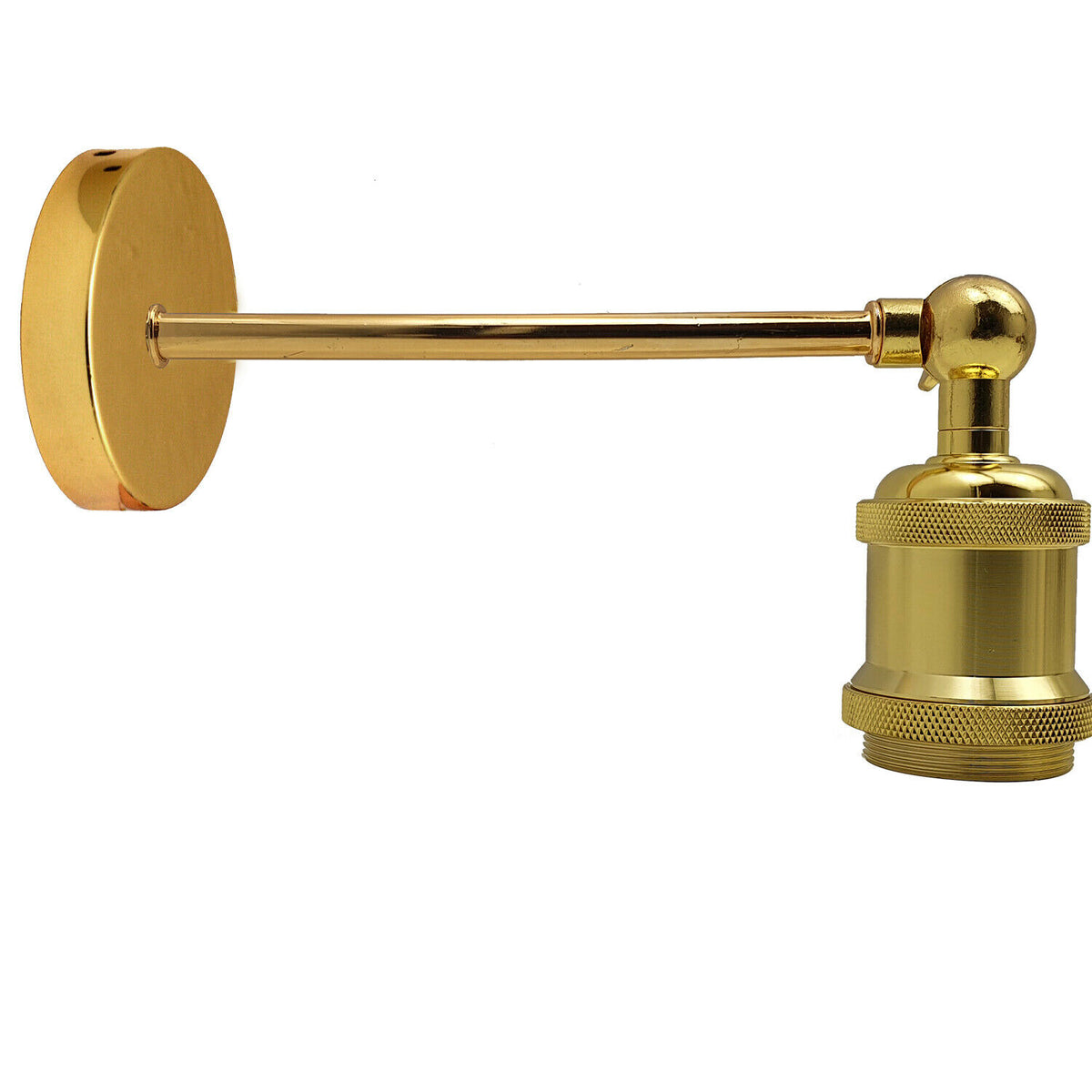 Industrielle französisches Gold Retro verstellbare Wandleuchten Vintage Style Wandleuchte Lampe Fitting Kit