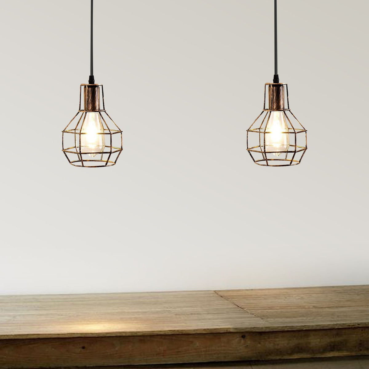 Vintage spinnenlampe Pendelleuchte Käfigschirme