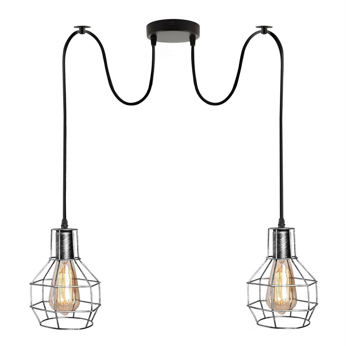 Vintage spinnenlampe Pendelleuchte Käfigschirme